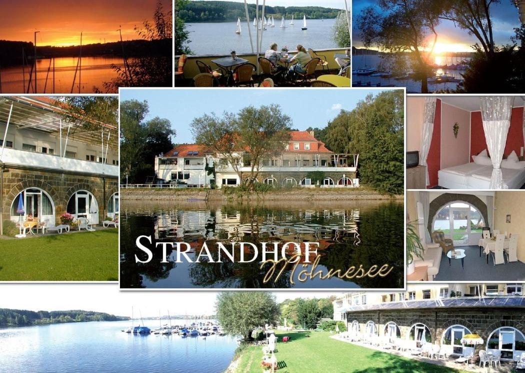Ferienwohnung Strandhof Mohnesee Bagian luar foto